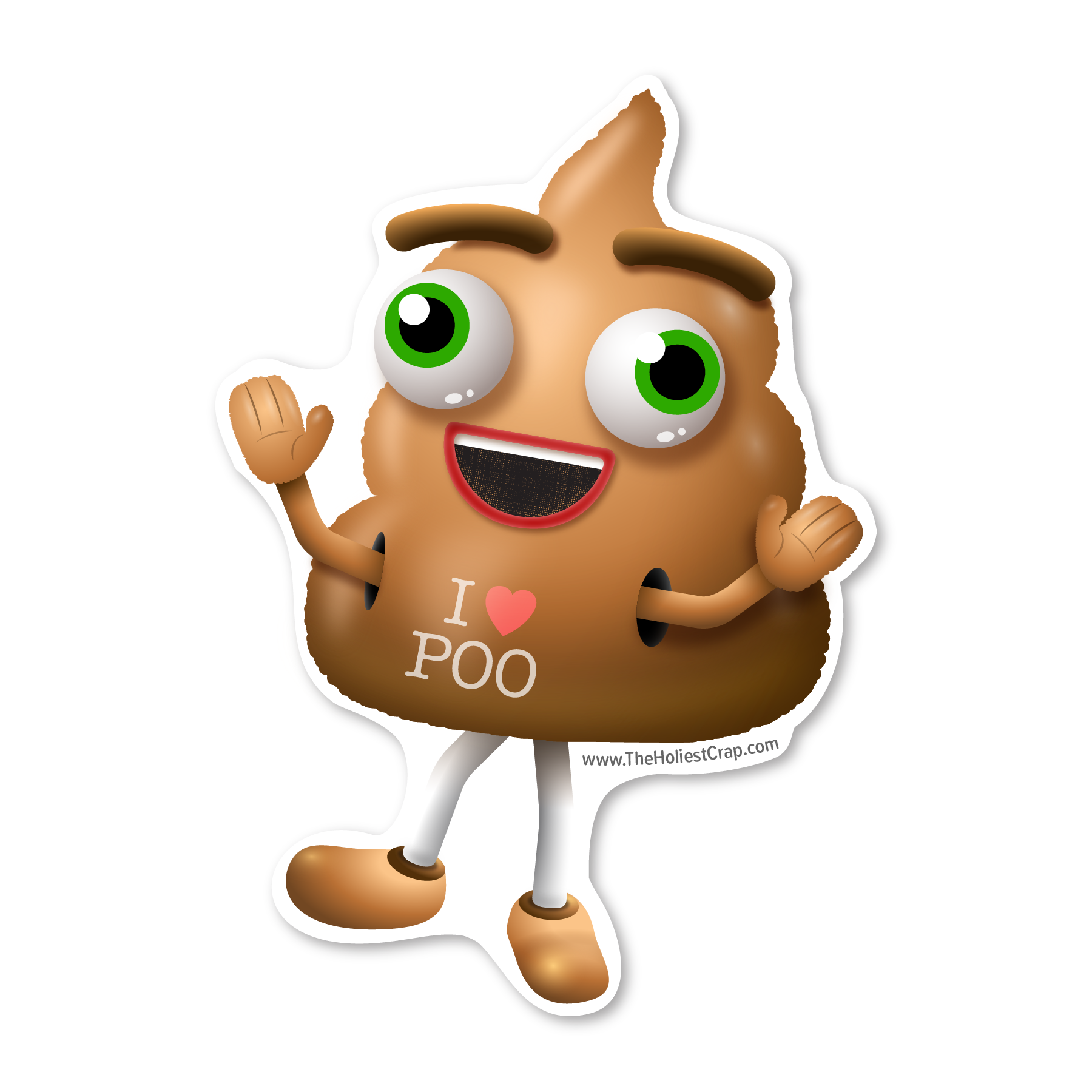 Actual Human - Vinyl Sticker - 3 inch